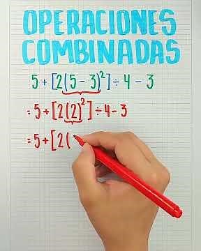 How to solve COMBINED OPERATIONS step by step | Order of Operations