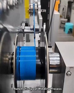 Automatic Spool Winding Process #windingmachine #wirecoiling #automationtech #spoolprocess #industrialsetup | Deep Dive News