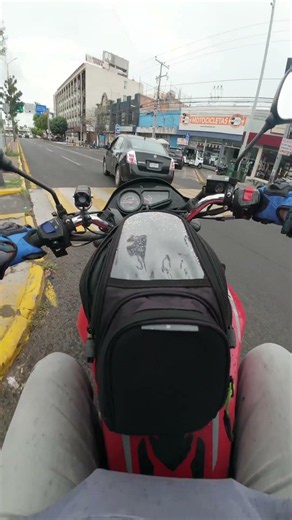 Caught in the rain without a raincoat 🏍️🔥
