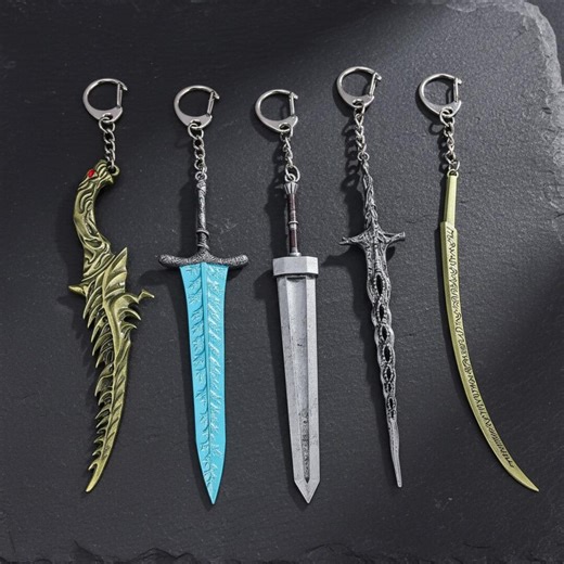 Buy Elden Ring Sword Keychain | Dark Moon Greatsword, Hand of Malenia Katana & More Online in India - Etsy