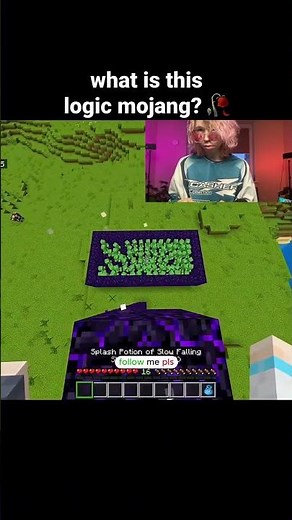 minecraft fails funny shorts moment #minecraft #shorts