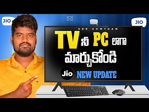Turn Your TV into a PC for FREE! – Jio PC App Setup Guide