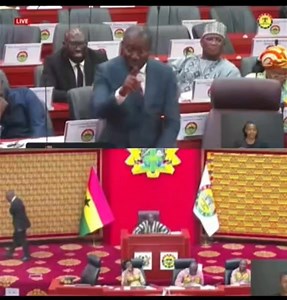 "We are facing you [Majority] with substance. We are not facing you with numbers. We know when it comes to numbers, you have it. That is why we have enriched our argument by doing research." - Afenyo-Markin #GraphicOnline | Daily Graphic