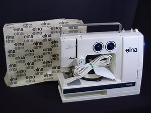 Elna ZZ electronic sewing machine + instructions