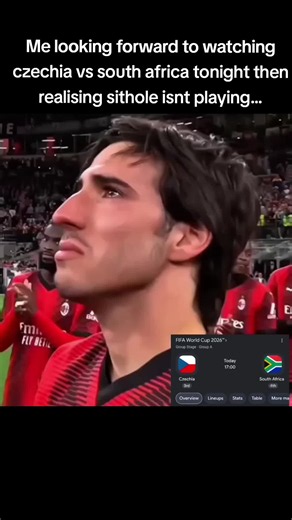 Sithole absent: Czechia vs South Africa match reaction