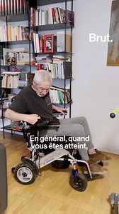 58K views · 380 reactions | Il y a quelques mois, Bertrand a appris qu’il était atteint de la maladie de Parkinson. Il doit maintenant se déplacer en fauteuil. En plus de son traitement, il essaie le CBD pour l’aider à lutter contre le stress et ses douleurs quotidiennes. Et son quotidien, c’est ça. | Brut | Facebook