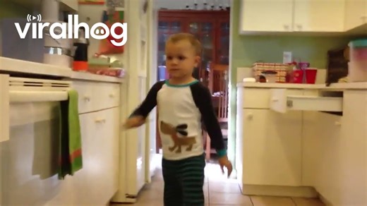 Kitchen cabinet prank