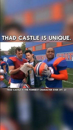 THAD CASTLE IS A UNIQUE TWIST ON THE DUMB JOCK TROPE #bluemountainstate #comedy