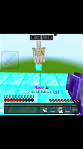 Minecraft Bedrock Parker MLG 😱 Insane Clutch! #shorts #nobatidao