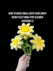 138K views · 1.4K reactions | How to make Small-sized Sunflower using...