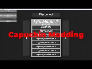 How to mod CAPUCHIN!