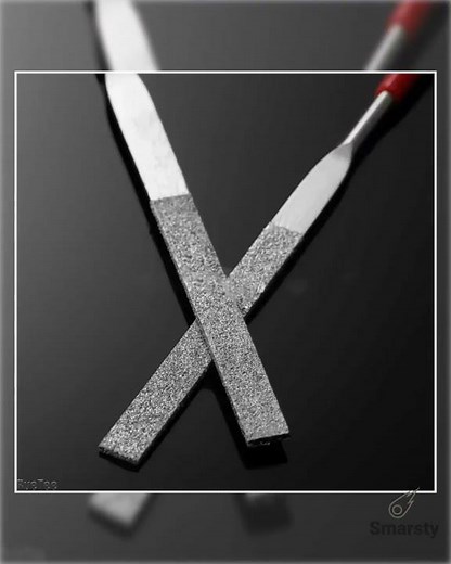 Diamond File Set for Precision Model Assembly
