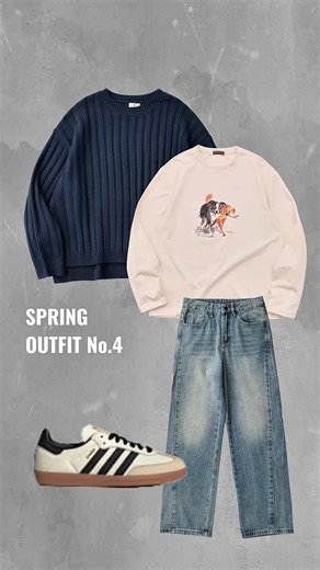 シンプルだけどセンス良い！ 春からの私服通勤コーデ。 アイテムはコメント🔗 #メンズファッション #春服 #シンプルコーデ #大人カジュアル #outfit