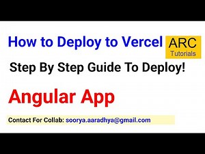 How to deploy angular app to vercel | Vercel Tutorial | Deploy Angular App