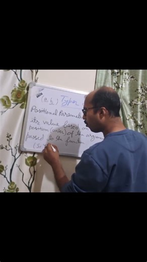 #computersciencewithpython #positional #functionparameters