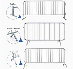 [Hot Item] Temp Fence Panels Barricades Outdoor Metal Fences Removable Welded