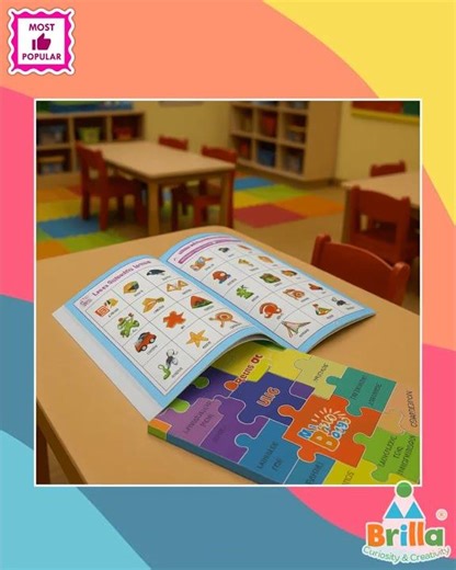 Preschool Books for UKG - My Bright Book of Language Activity