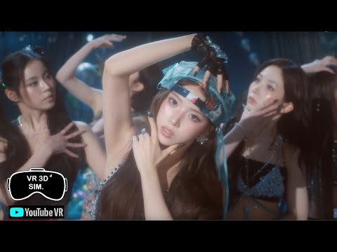 [VR] NMIXX “Blue Valentine” Performance 8K (Simulated VR 3D)