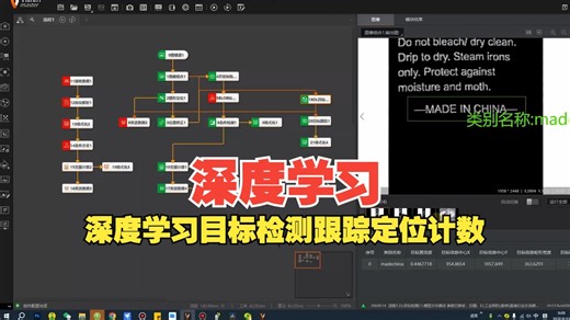机器视觉VisionMaster深度学习目标检测及跟踪定位触发拍照计数