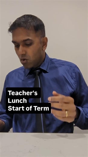 Teacher's lunch - Start of term vs End of term 💀👇 Share with your teacher bestie