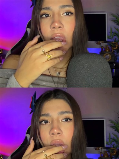 ​⚡👄 Cosquilleos inmediatos Los sonidos de 👅 más intensos para relajarte. #asmrmouthsounds #asmr