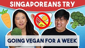 16K views · 45 reactions | In this episode of Singaporeans Try, our talents went vegan for a whole week! Or at least, tried to. Watch to find out who was able to resist the temptation of meat and who secretly cheated. P.S. They bought all their food just using the NETSPay app. Find out more about the app here: https://www.nets.com.sg/netspay | TheSmartLocal.com | Facebook