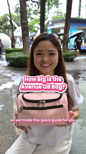 We heard you asking… ‘Gaano kalaki ang Avenue OB Bag?’ Here’s your quick guide before you add to cart! Shop the Avenue OB Bag now on Shopee! 🧡 Shopee: https://tinyurl.com/Avenue-Bagph 💜 Lazada: https://tinyurl.com/Avenue-Bags 🎵Tiktok: https://tinyurl.com/avenue-bagsph #AvenueBagsPH #NurseBag #ShopeeFinds #DutyMadeEasier #BagTokPH | Avenue Bags