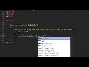 4 Codeigniter CRUD part 4