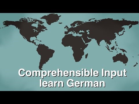 Learn about the world in German(north, south, east, west). Comprehensible Input -beginner