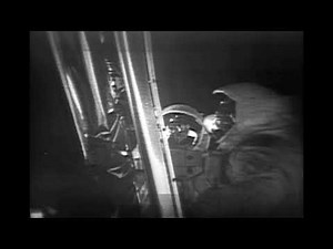 Apollo 11 moonwalk montage produced by NASA