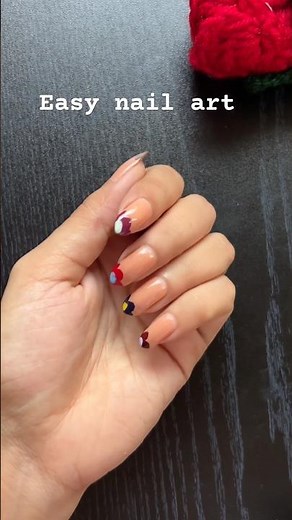 Easy Nail Art for Beginners 💅 | Quick & Cute Nail Design in Minutes! 😍