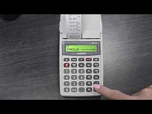 Modificare oră mașină de casă și control Model Datecs DP 50P D