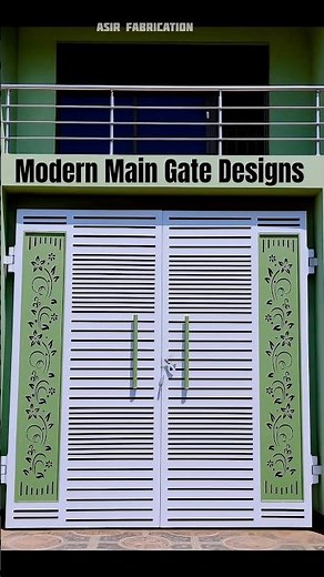 Latest Modern Main Gate Designs For House #shorts #steelgatedesign #maingatedesign #irongatedesign