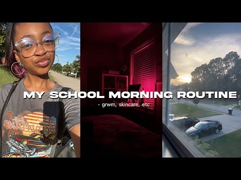 My *REALISTIC * school morning routine! 7th grade year