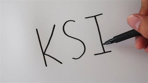 Draw KSI from his name!