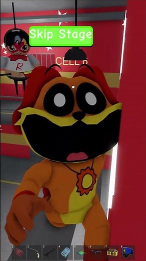 RED TITAN BARRY PRISON ESCAPE (OBBY RYANS WORLD) SHORT GAMEPLAY ROBLOX #youtubeshorts #roblox