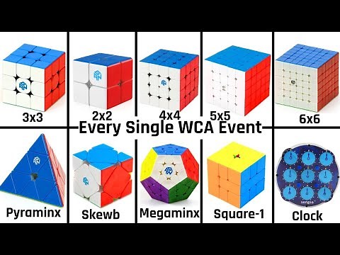 Every WCA World Record Single!
