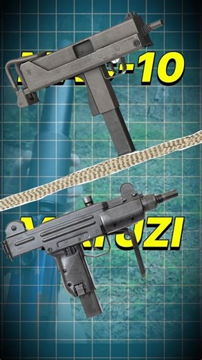 MAC-10 vs MINI UZI | #shorts