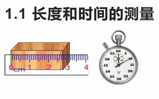 1.1长度和时间的测量