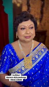 4.9K views · 78 reactions | #Real_client খুব পছন্দের একজন মানুষ আজকে সাজতে এসেছিলেন ❤️ mature skin এর ওপর মেকআপ করেছি কারা কারা tutorial দেখতে চাও ? | Boishakhee’s Makeup Door | Facebook