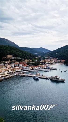 PARGA FROM ABOVE 🤩 View From The Venetian Castle of Parga Greek Ionian Sea visit greece #traveltips