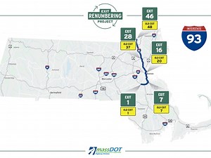 New Highway Exit Sign Numbers Revealed