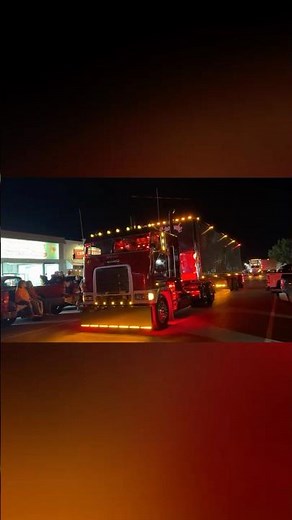 Semi Truck at 2025 Richard Crane Memorial Truck Show! #shorts #semis #richardcranememorialtruckshow