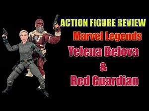 Marvel Legends Thunderbolts Red Guardian & Yelena Belova 2-Pack Review Hasbro Action Figure Unboxing
