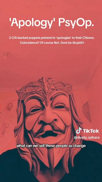 Understanding the 'Apology' PsyOp in Political Contexts