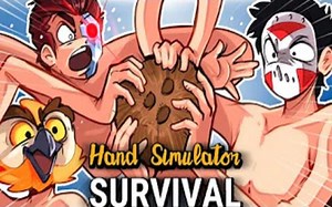 【H2O Delirious】Hand Simulator SURVIVAL-我和Vanoss、Terroriser困在了一座小岛上！！