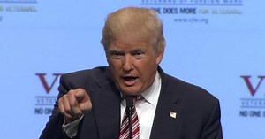 Full speech: Donald Trump addresses VFW convention