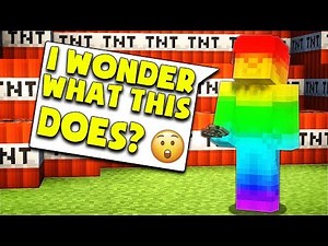 RAINBOW STEVE PLAYS WITH TNT!