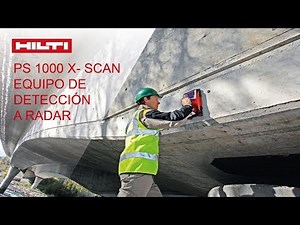 Hilti PS 1000 X-Scan: Equipo de detección a radar