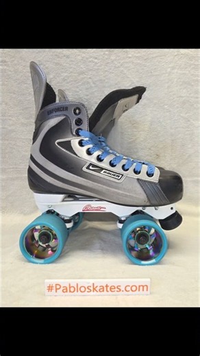 Nike Bauer Vapor Enforcer on Sure-Grip Avanti Magnesium Plates